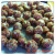 Meatballs are made, set on a plate, and set aside or refrigerate until ready to use.