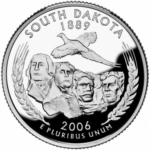 Official South Dakota quarter