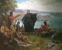 Pere Marquette and the Indians