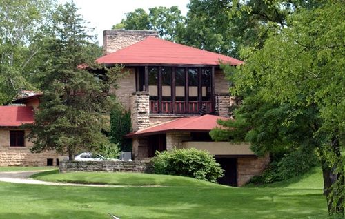 Frank Lloyd Wright's Taliensin in Spring Green, Wisconsin. Visit other Frank Lloyd Wright designs across the state, as well.
