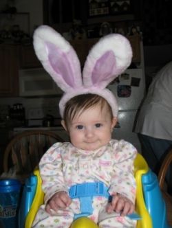 Grand-daughter Easter Bunny