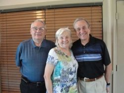 Bill Smith, Kinnick cousin Gail Payne, husband Bill Payne
