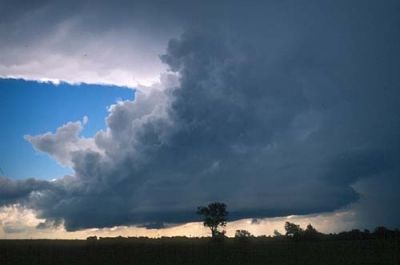 Cumulonimbus clouds in Oklahoma - is this what you are looking for to break the heat?