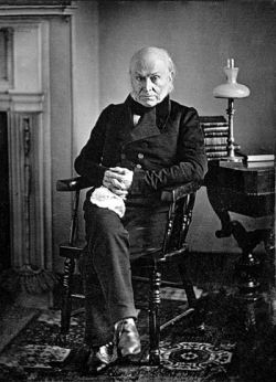 Daguerreotype image of JQA