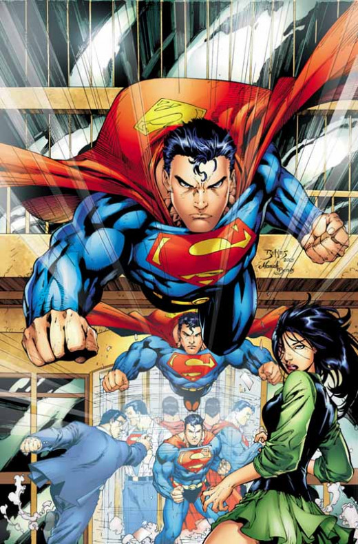 Here is one of my favorite cover art for the original comic book of this graphic novel featuring on the cover of Superman #225