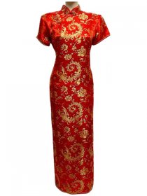 Sewing Pattern Cheongsam Dress