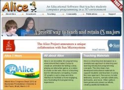 The Alice programming language for children