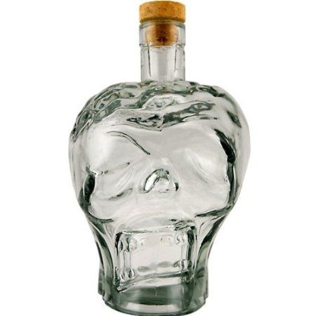 Zombie Head Decanter - Clear
