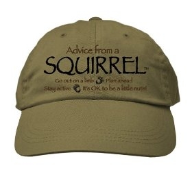 Earth Sun Moon Khaki Advice From A Squirrel Hat
