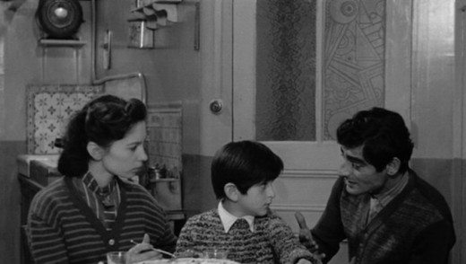 I love the small details in this still. Look at the modern art etched glass in the door!