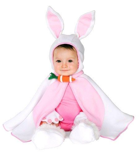 Rubies Baby White Rabbit Cape Infant Kids Easter Bunny Costume