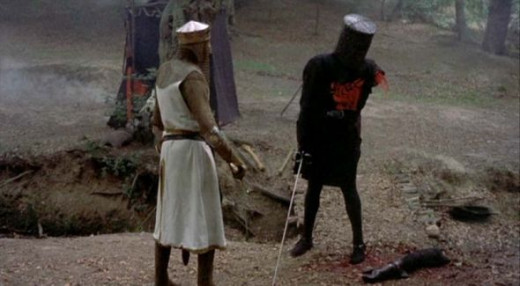Black Knight minus an arm