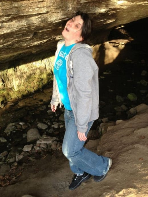 Katy trail cave...fail.