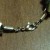 The lobster-claw clasp - close up.