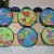 A butterfly theme display. I was able to take off the borders and pop out the superheros in less than two minutes. A butterfly theme display. I was able to take off the borders and pop out the superheros in less than two minutes.