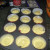 A little more batter covers the fillings. A little more batter covers the fillings.