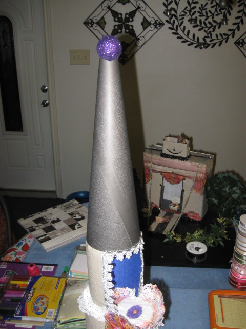 The Princess would have none of it. Gnome hat, I believe was the exact reference used.