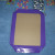 Cover the cardboard. Using a ruler or straight edge as you pull the backing off reduces bubbles. Fold it over and press down well on the back. Cover the cardboard. Using a ruler or straight edge as you pull the backing off reduces bubbles. Fold it over and press down well on the back.