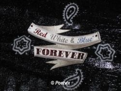 The red, white and blue forever