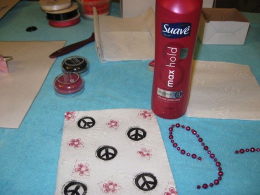 Hair spray seals Hair spray seals