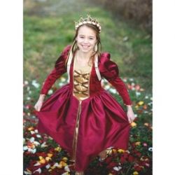 Burgundy Medieval Queen Medium (Size 5/6) by Creative Education of Canada