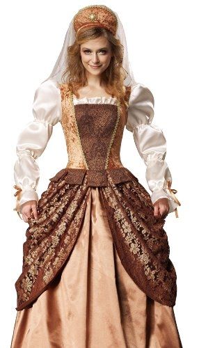 Costumelicious HGM International Anne Boleyn Medieval Adult Renaissance Fair Halloween Costume