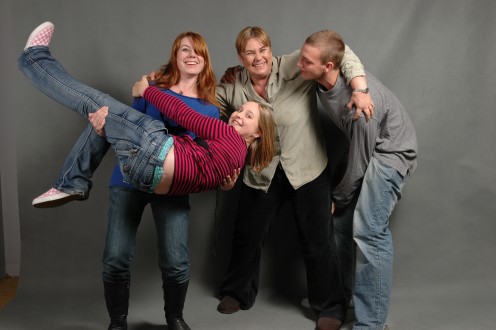 The kids and I