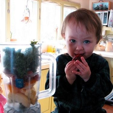kids can even help make the smoothies