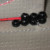 Pony beads stacked make the "stones" at the bottom. Pony beads stacked make the "stones" at the bottom.