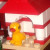 Lego Bird in a birdhouse. Lego Bird in a birdhouse.