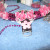 Add the largest flower cut out. This one had a hole in the middle, so I blinged it up with a bead. Add the largest flower cut out. This one had a hole in the middle, so I blinged it up with a bead.