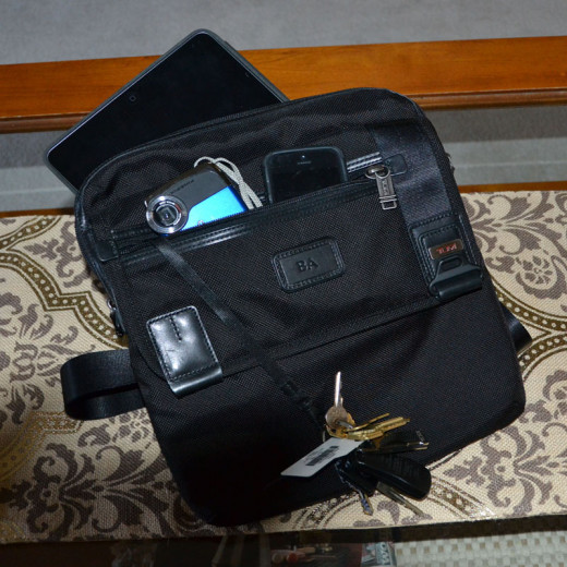Your iPad, cell phone, camera and much more items fit nice and snug and are always at hand!