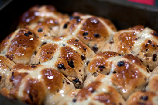 It's not Easter without hot cross buns!