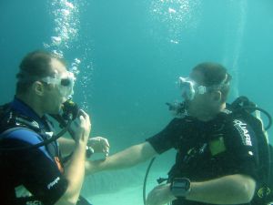 Underwater