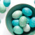 Decorate eggs with lace. Source: MarthaStewart.com. See link below for directions.