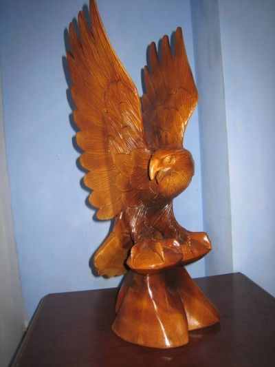 My favorite woodcarving - 24 inches eagle