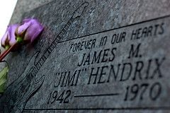 Jimi Hendrix Headstone