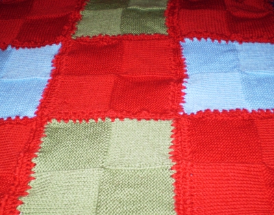 Unfinished Throw Rug.