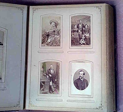 A page from my great-grandmother's photo album