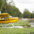 A row of planes each in their own slip. A row of planes each in their own slip.