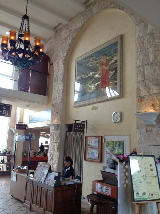 The Winery - Front desk.