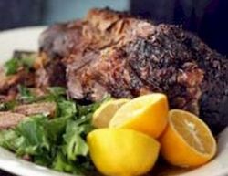 Greek style Leg of Lamb