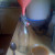 Pour the tamarind and sugar syrup into a glass bottle with the aid of a funnel. Pour the tamarind and sugar syrup into a glass bottle with the aid of a funnel.
