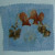 Coaster with clover leaves and petals