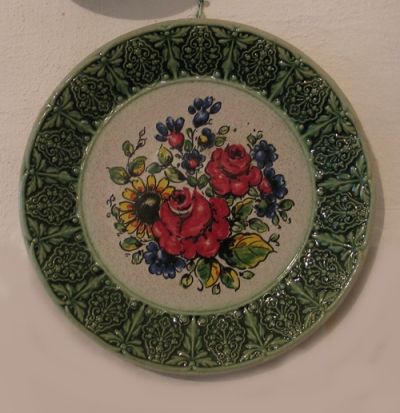 From my mom's kitchen - she loves plates on her wall!