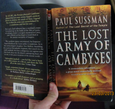 My Copy Of The Lost Army Of Cambyses