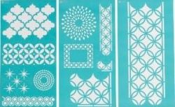 Martha Stewart 32266 Large Stencil Arabesque