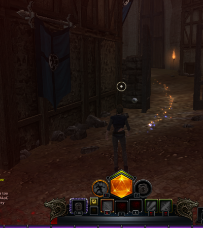 The Trail Of Sparkles That My Character Is Following Towards A Quest Destination The Trail Of Sparkles That My Character Is Following Towards A Quest Destination