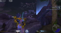 screenshot of my character in Firefall