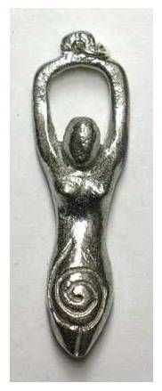 Spiral Goddess Pendant